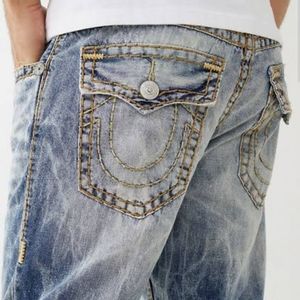True Religion Men Ricky Jean's Relaxed Straight Size 36